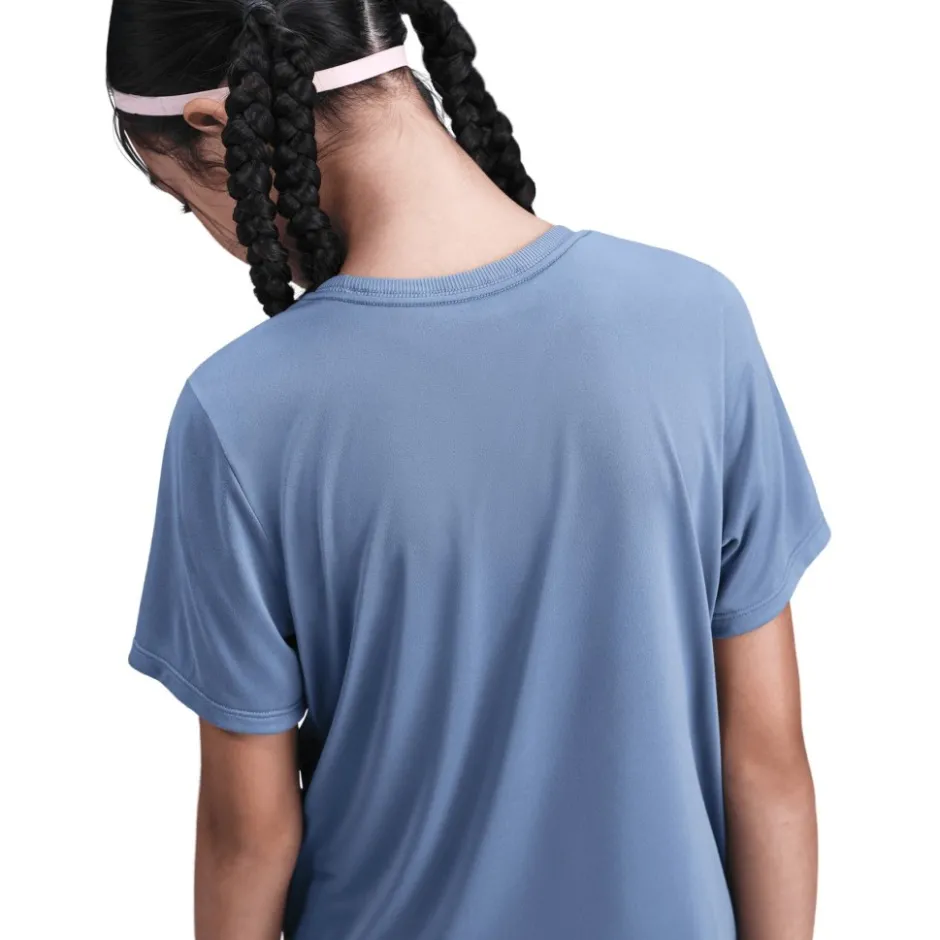 T-Shirts & Tops|T-Shirts & Tops < Nike One Fitted Dri-FIT-hirt Kinderen - world indigo/white FZ5600-499
