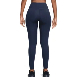 Nike One Seamless Front Leggings Dames - midnight navy/white HJ9195-413