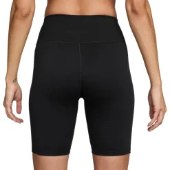 Nike One Dri-FIT 8" Short Dames - zwart/wit IO0581-010