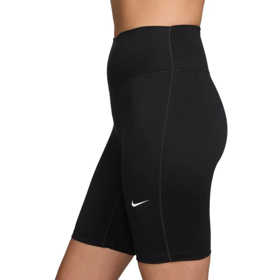 Nike One Dri-FIT 8" Short Dames - zwart/wit IO0581-010