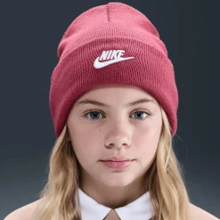 Nike Peak Beanie Kinderen - sweet beet/white HF5498-634