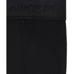 Nike Pro Dri-FIT Shorts Kinderen - zwart/zwart/wit FJ6820-010