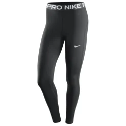 Nike Pro Mid-Rise Tights Dames - zwart/wit CZ9779-010