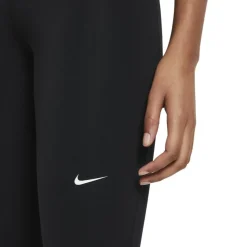 Nike Pro Mid-Rise Tights Dames - zwart/wit CZ9779-010