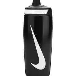 Nike Refuel Bottle Grip Waterfles 18oz/532ml - zwart/zwart/wit 091