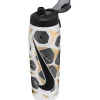 Bidons < Nike Refuel Fles Locking Lid 32oz/946ml - clear/black/flt gold/flt silver/black 934