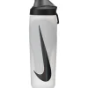 Nike Refuel Waterfles Locking Lid 24oz/709ml - natural/black/black iridescent 125
