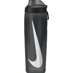 Bidons < Nike Refuel Waterfles Locking Lid 24oz/709ml - anthracite/black/silver iridescent 054
