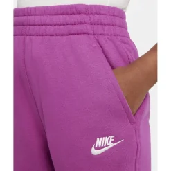 Nike Sportswear Club Fleece High-Rise Joggingbroek Kinderen - hot fuchsia/hot fuchsia/white FD2921-518
