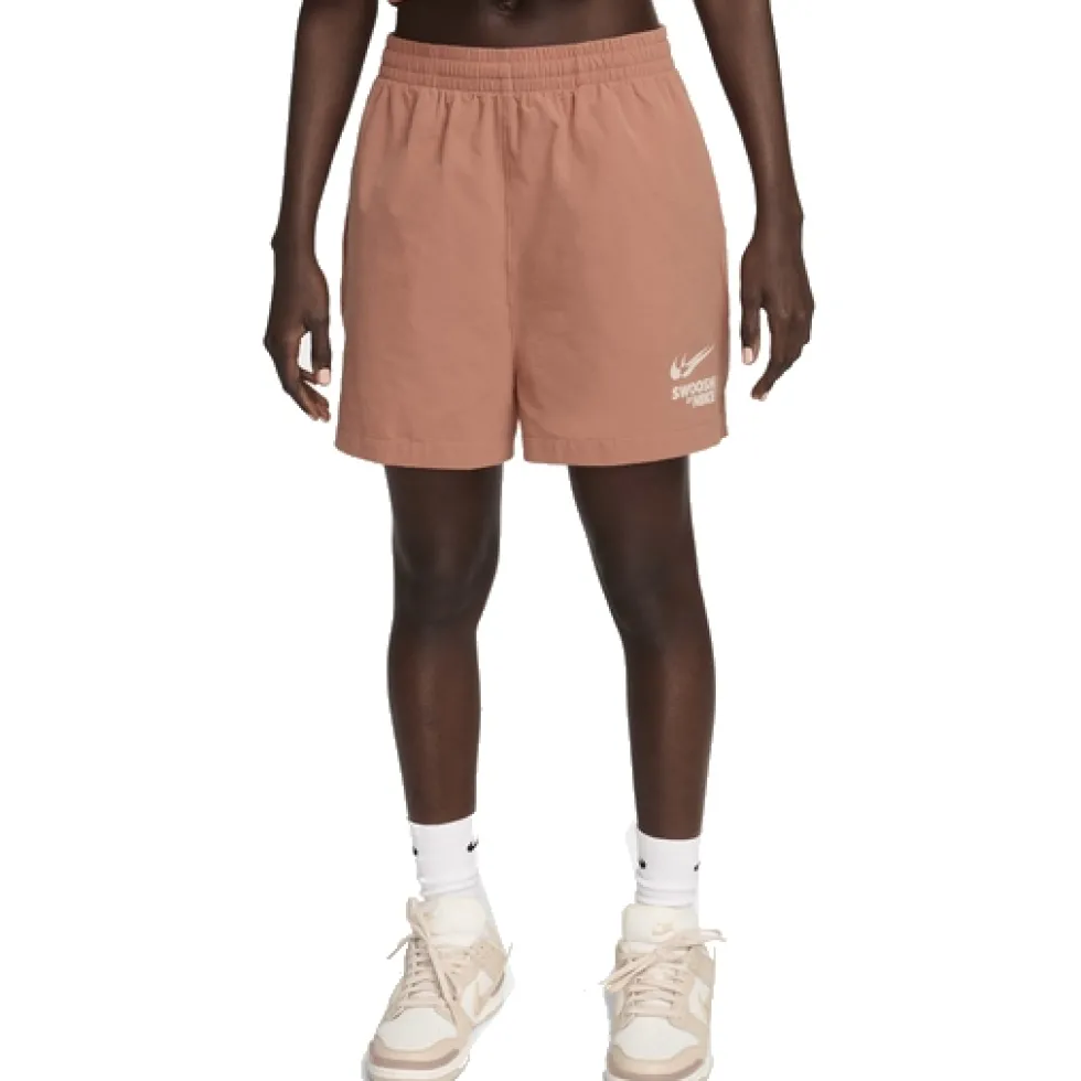 Nike Sportswear Shorts Dames - terra blush/lite orewood brown HF5529-212