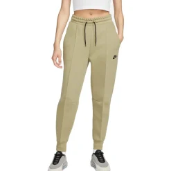 Nike Sportswear Tech Fleece Broek voor Dames - neutral olive/black FB8330-276
