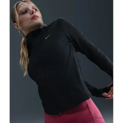 Nike Swift Therma-FIT Fitted Hardloopjas Dames - black/reflective silver HV8928-010