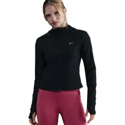 Nike Swift Therma-FIT Fitted Hardloopjas Dames - black/reflective silver HV8928-010
