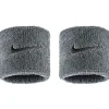 Nike Swoosh Classic Polsbandjes - 2 Pack - coolgrey/black 005