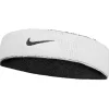 Mutsen < Nike Swoosh Classic Reversible Hoofdband - zwart/wit/zwart 036