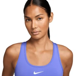 Sport Bh'S|Ondergoed < Nike wooh portbeha et ediu onderteuning Dae - apphire/white DX6821-570