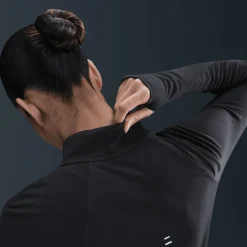Nike Tempo Dri-FIT 1/4-Zip Hardlooptop Dames - sapphire/reflective silver HV2852-570