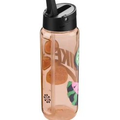 Nike Tritan Renew Recharge Straw Waterfles 24oz/709ml - washed coral/black/midnight navy/midnight navy 627