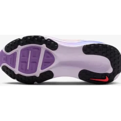 Hardloopschoenen Voor Op De Weg|Schoenen < Nike Vomero 18 Hardloopschoenen Dames - white/violet mist/sapphire/hot lava HM6804-112