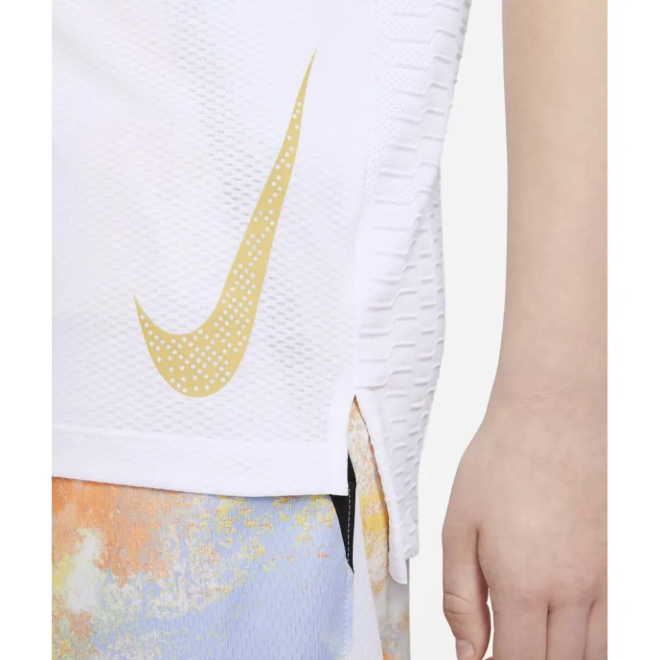 T-Shirts & Tops < Nike Wild Card Traininghirt Kinderen - wit DA0560-100