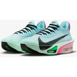 Hardloopschoenen Voor Op De Weg|Schoenen < Nike Air Zoom Alphafly 3 Hardloopschoenen Dames - glacier blue/mint foam/green show/black FD8315-0