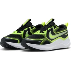 Nike Cosmic Runner Hardloopschoenen Kinderen - black/volt/wolf grey HM4402-005