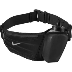 Tassen < Nike Flex Stride Drinkriem 12 oz / 354 ml - zwart/zwartzilver 082