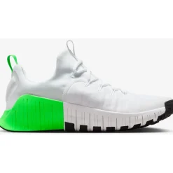 Nike Free Metcon 6 Fitnessschoenen Heren - white/green strike/black/black FJ7127-107