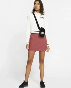 Nike Heritage Kleine Items Tas Vrouwen - zwart/zwart/wit BA5871-010