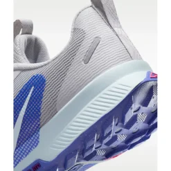 Nike Juniper Trail 3 Trailrunningschoenen Dames - grey fog/glacier blue-sapphire FQ0902-005