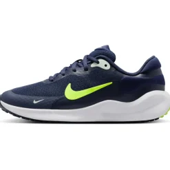 Hardloopschoenen Kinderen|Schoenen < Nike Revolution 7 GS Schoenen Kinderen - midnight navy/volt-volt tint-white FB7689-403