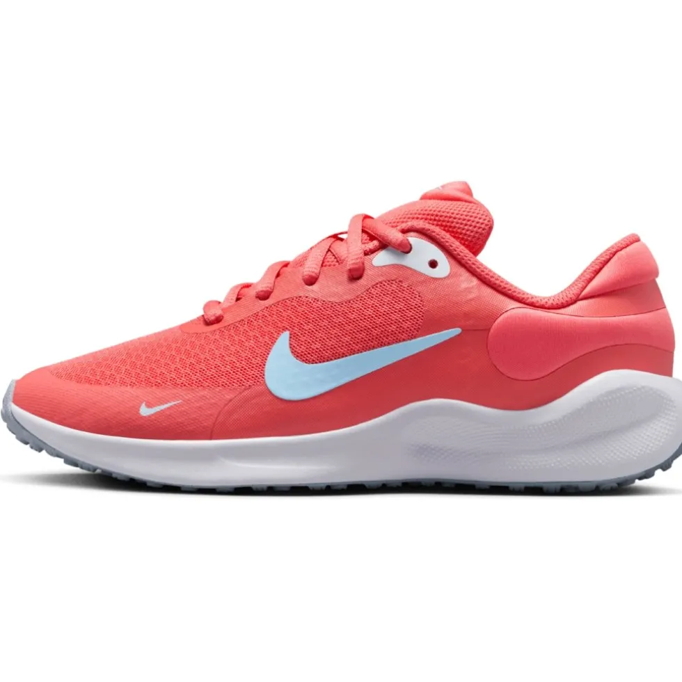 Nike Revolution 7 GS Schoenen Kinderen - magic ember/psychic blue-blue tint-white FB7689-800