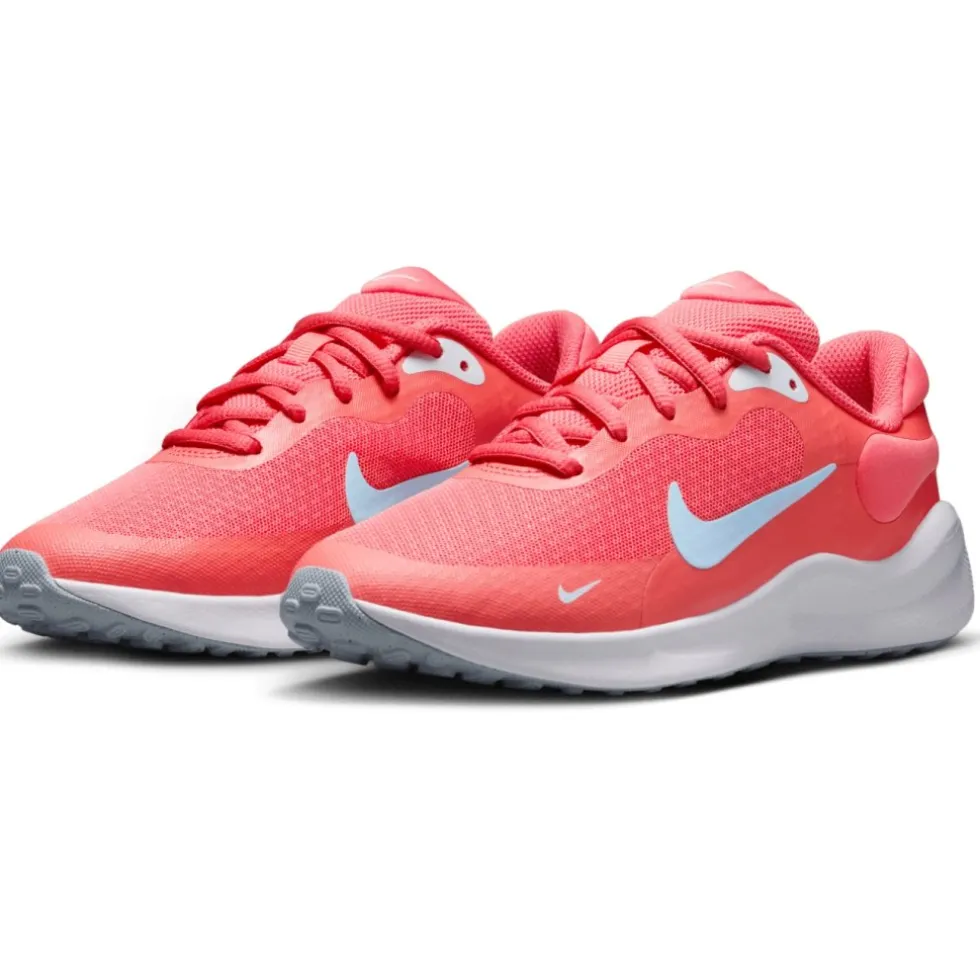 Nike Revolution 7 GS Schoenen Kinderen - magic ember/psychic blue-blue tint-white FB7689-800