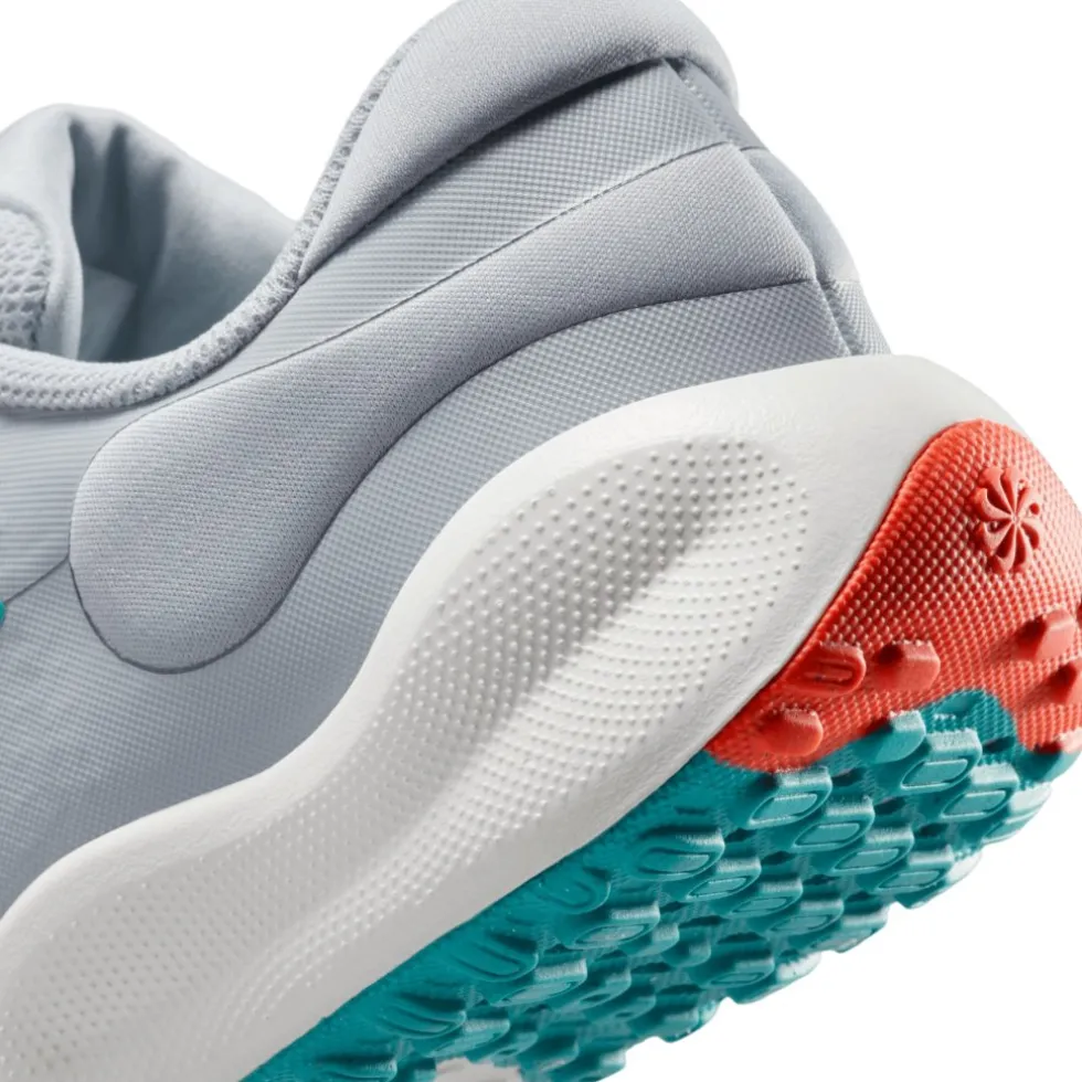 Nike Revolution 7 GS Schoenen Kinderen - wolf grey/dusty cactus-bright crimson FB7689-008