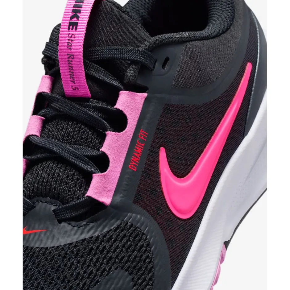 Hardloopschoenen Kinderen|Schoenen < Nike Star Runner 5 Schoenen Kinderen - off noir/playful pink/hyper pink HF7004-005
