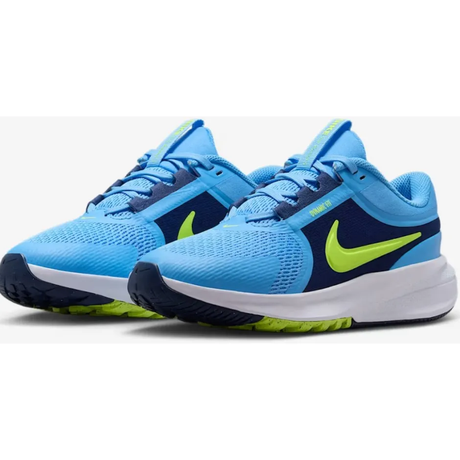 Hardloopschoenen Kinderen|Schoenen < Nike Star Runner 5 Schoenen Kinderen - university blue/blue void/football grey/volt HF7004-400