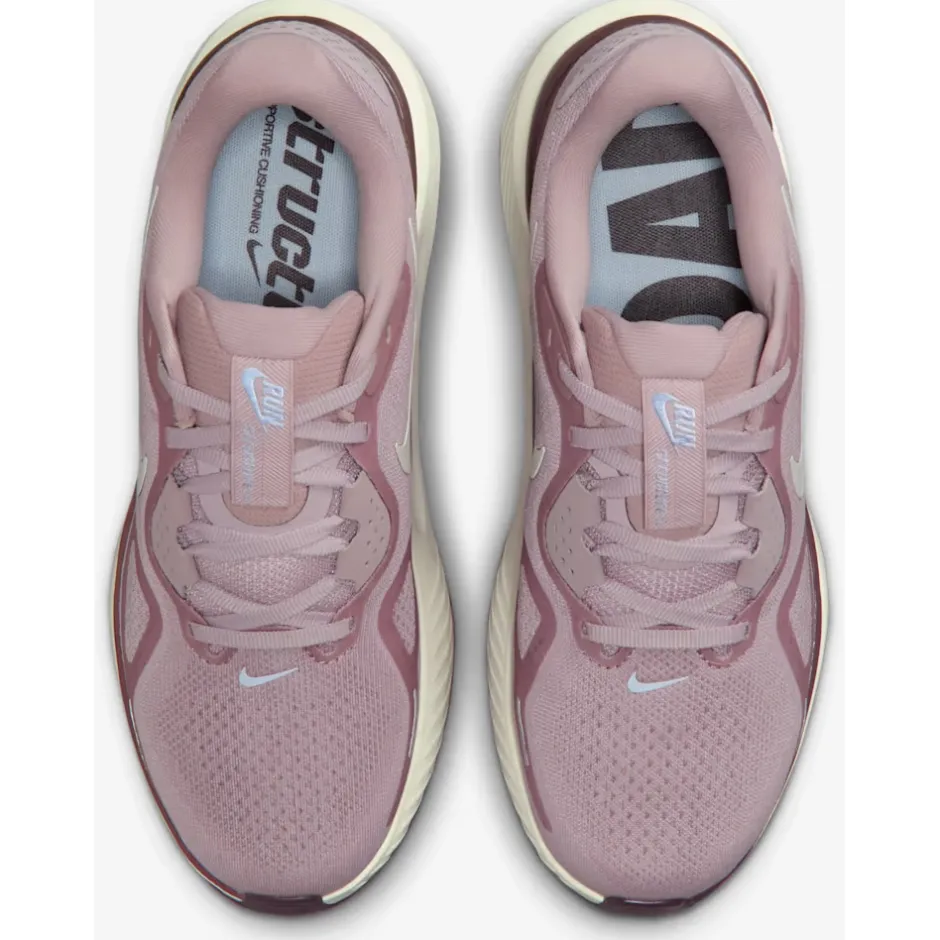 Hardloopschoenen Voor Op De Weg|Schoenen < Nike Structure 26 Hardloopschoenen Dames - particle rose/tattoo/hydrogen blue/sail HJ1101-607