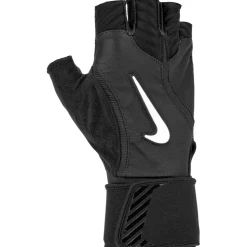 Nike U Alpha Elite Training Handschoenen Unisex - zwart/zwart/wit 091