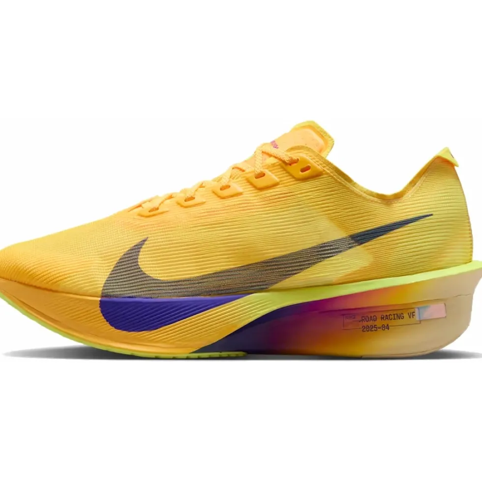 Nike Vaporfly 4 Hardloopschoenen Dames - citron pulse/laser/indigo burst HF6412-800