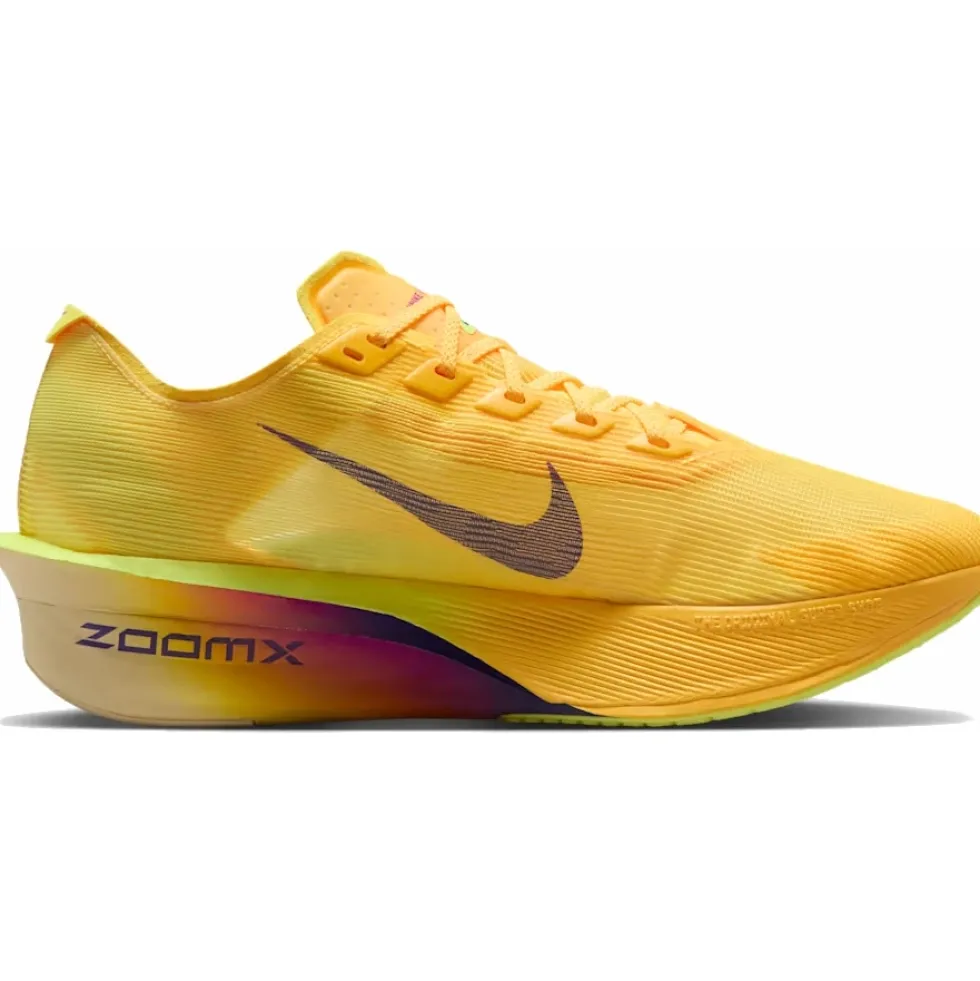 Nike Vaporfly 4 Hardloopschoenen Dames - citron pulse/laser/indigo burst HF6412-800