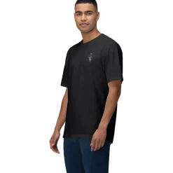 Norrona /29 cotton activity embroidery T-Shirt Heren - Caviar