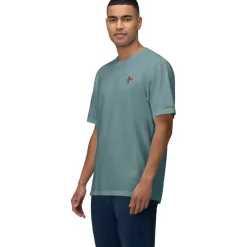 Norrona /29 cotton activity embroidery T-Shirt Heren - Trooper