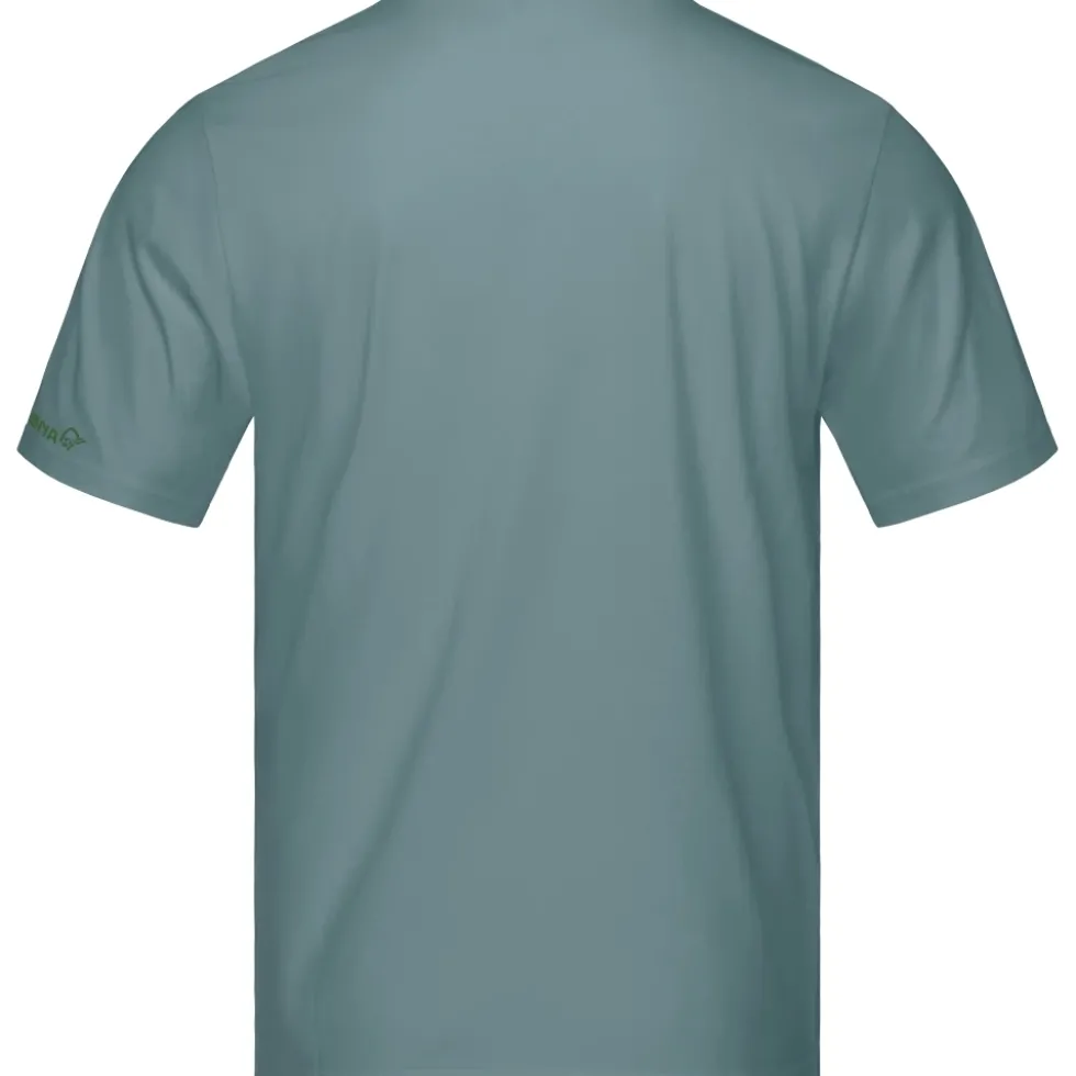 Norrona /29 cotton activity embroidery T-Shirt Heren - Trooper