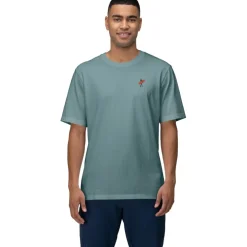 Norrona /29 cotton activity embroidery T-Shirt Heren - Trooper