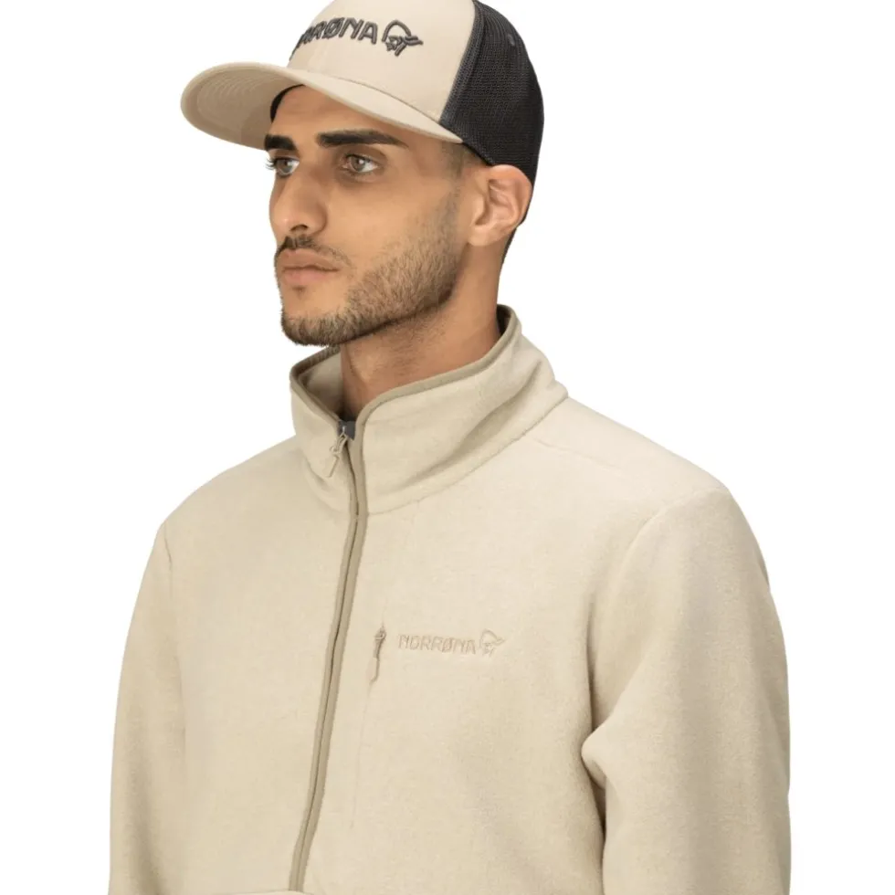 Norrona /29 3D mesh Flexfit Pet - Oyster Gray