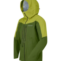 Norrona falketind dri1 Jas Heren - Pesto/Golden Lime