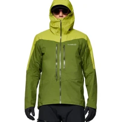 Norrona falketind dri1 Jas Heren - Pesto/Golden Lime