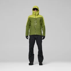 Norrona falketind dri1 Jas Heren - Pesto/Golden Lime
