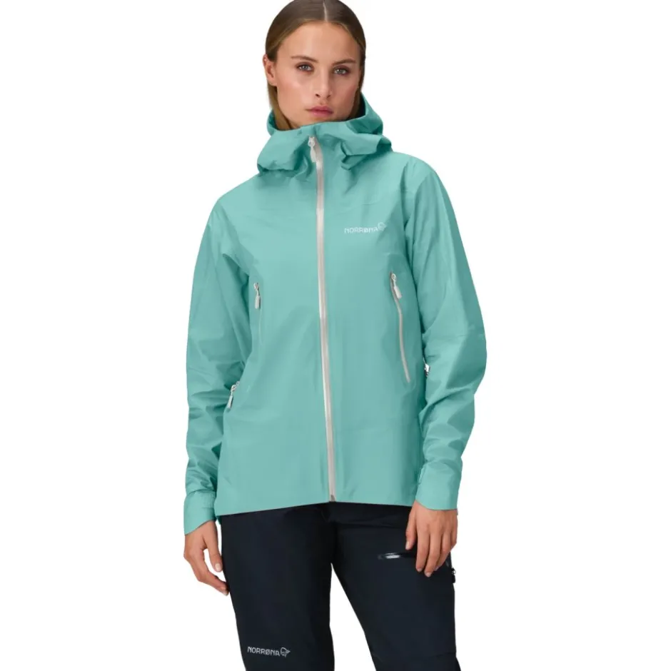 Jassen & Vesten < Norrona faketind Gore-Tex Ja Dae - aachite Green