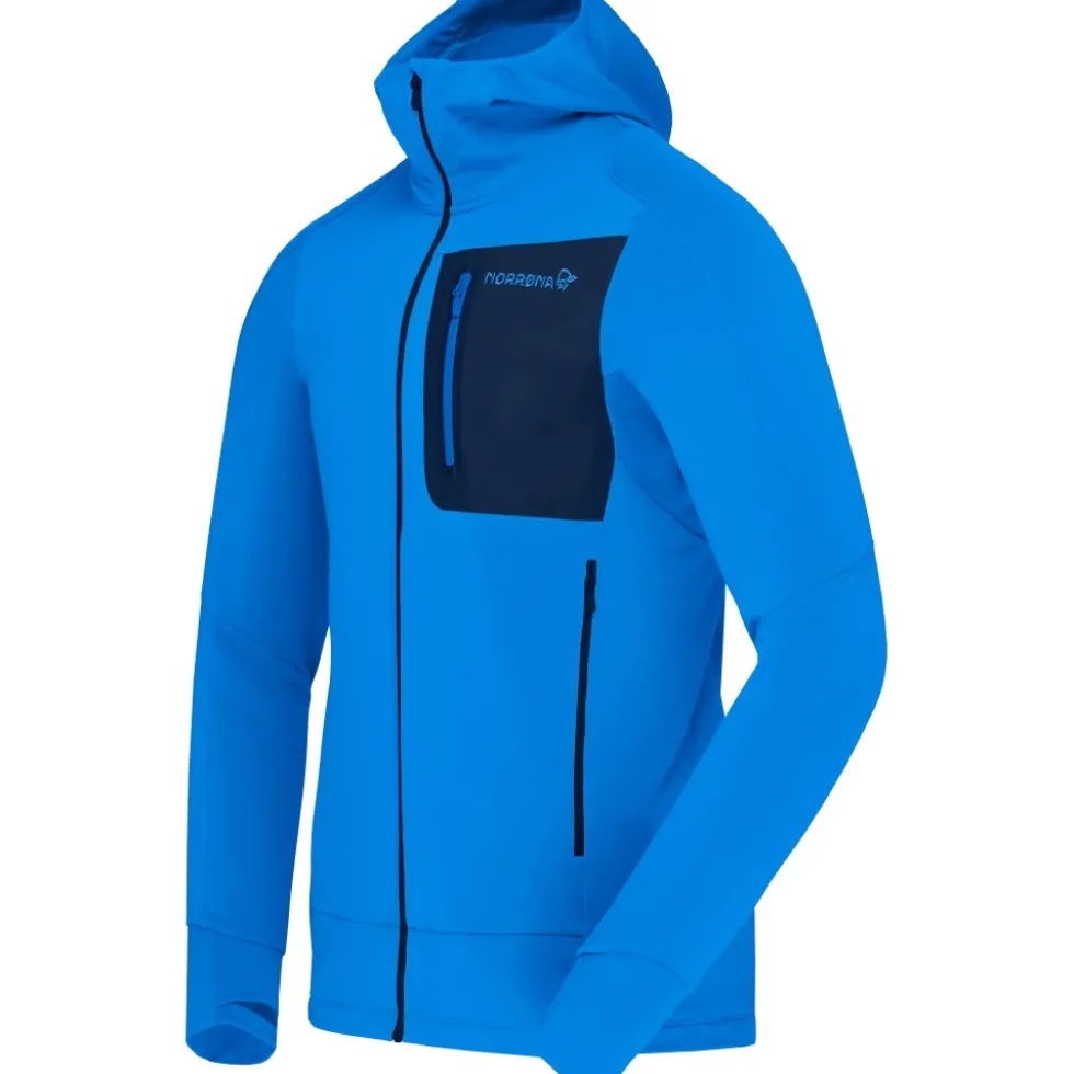 Norrona falketind Power Grid Hood Jas Heren - Skydiver